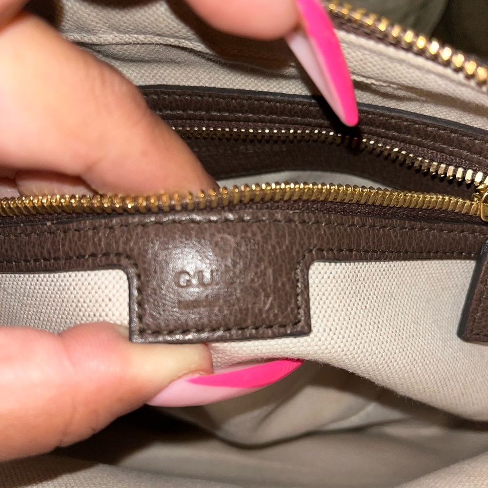 REAL Gucci jumbo monogram handbag